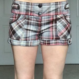 💕Plaid Charlotte Russe Shorts